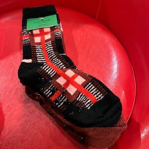 NWT Kate Spade cozy home socks